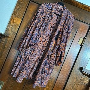 Free People Long Sleeve Duster Size Small
